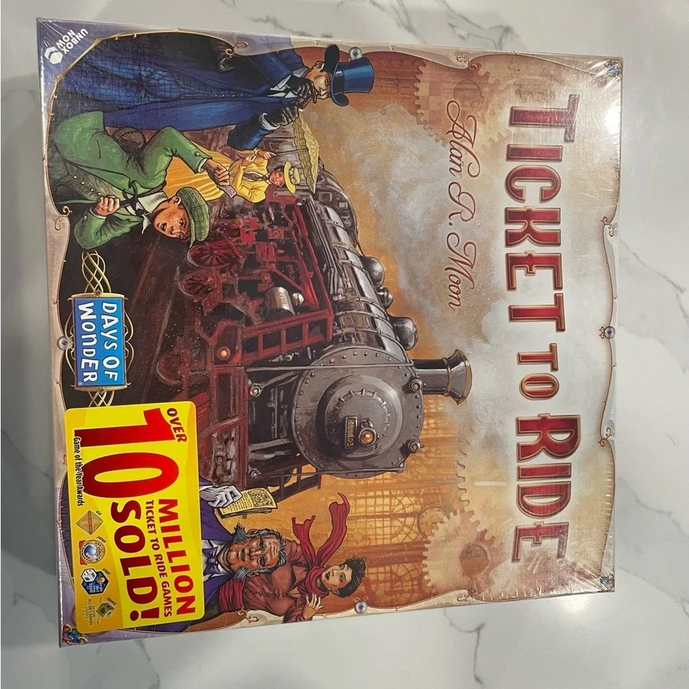 Ticket to Ride Board Game - Vintage NEW